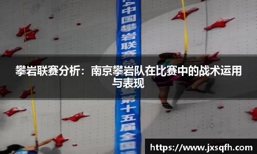 攀岩联赛分析：南京攀岩队在比赛中的战术运用与表现